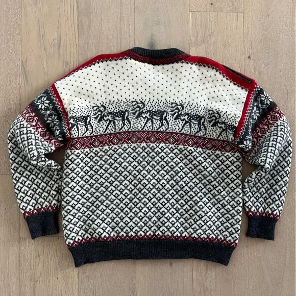 Nordstrikk Women’s Vintage Norway Reindeer Cardigan 100% Wool XXL - Picture 8 of 9